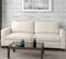 Bay - Beige, Taupe, Grey, Silver Abstract, Geometric, Small Scale Upholstery Fabric 54"